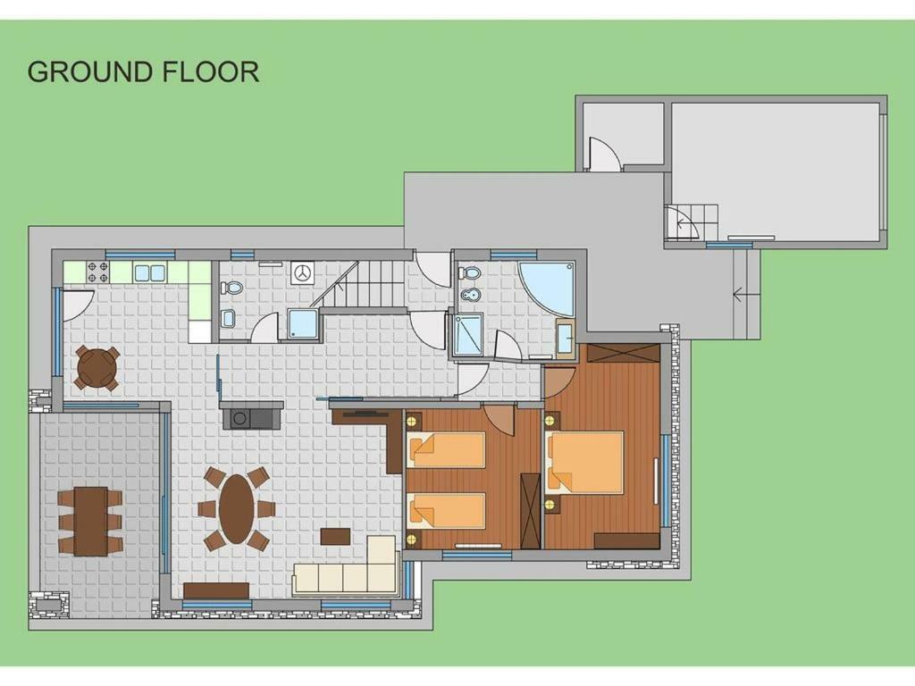 House Mia Apartment Liznjan Bagian luar foto